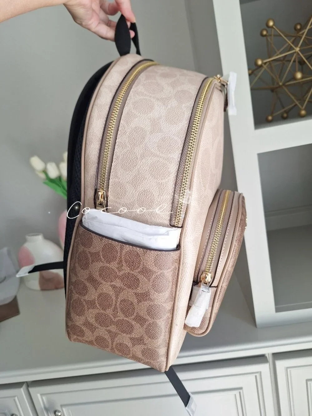 Coach color gold